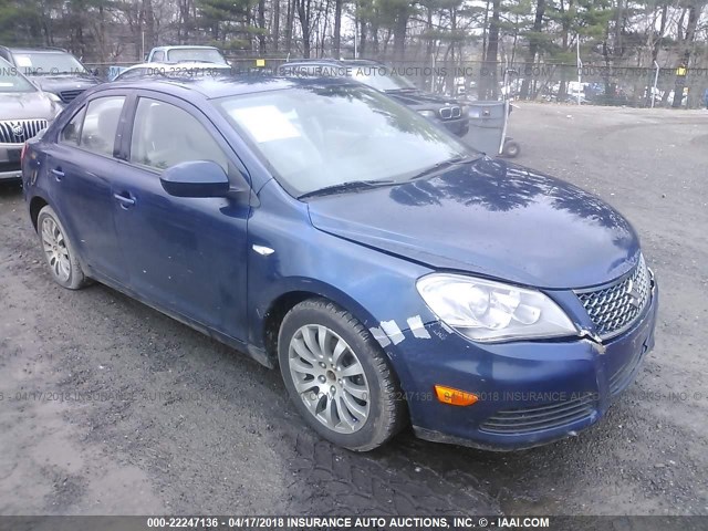 JS2RF9A34A6100982 - 2010 SUZUKI KIZASHI BLUE photo 1