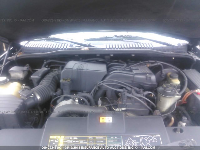 1FMZU73K93ZB21316 - 2003 FORD EXPLORER XLT/XLT SPORT/NBX BLACK photo 10