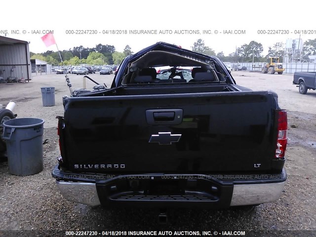 3GCPCSE09CG237449 - 2012 CHEVROLET SILVERADO C1500 LT BLACK photo 8