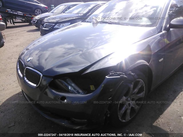 WBAWC73568E065058 - 2008 BMW 335 XI Մոխրագույն լուսանկար 6