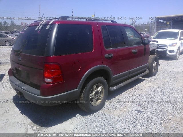 1FMZU73K03UB71230 - 2003 FORD EXPLORER XLT/XLT SPORT/NBX 栗色 照片 4