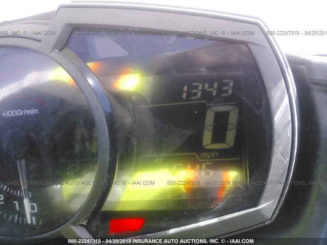 JKAEXEJ19HDA00697 - 2017 KAWASAKI EX650 J შავი ფოტო 7