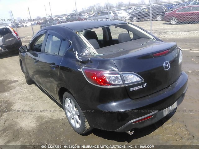 JM1BL1VF2B1431441 - 2011 MAZDA 3 I BLACK photo 3