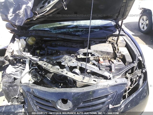 4T1BE46K67U097973 - 2007 TOYOTA CAMRY NEW GENERAT CE/LE/XLE/SE BLACK photo 10