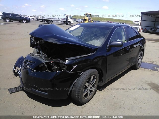 4T1BE46K67U097973 - 2007 TOYOTA CAMRY NEW GENERAT CE/LE/XLE/SE BLACK photo 2