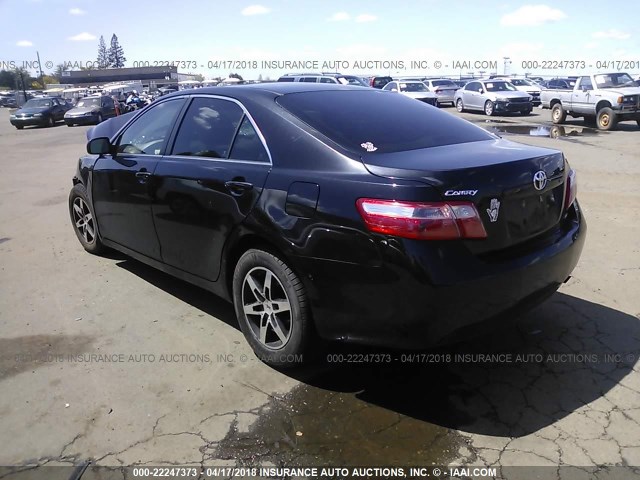 4T1BE46K67U097973 - 2007 TOYOTA CAMRY NEW GENERAT CE/LE/XLE/SE BLACK photo 3