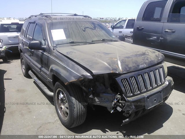 1J4GW58N5YC282845 - 2000 JEEP GRAND CHEROKEE LIMITED GREEN photo 1