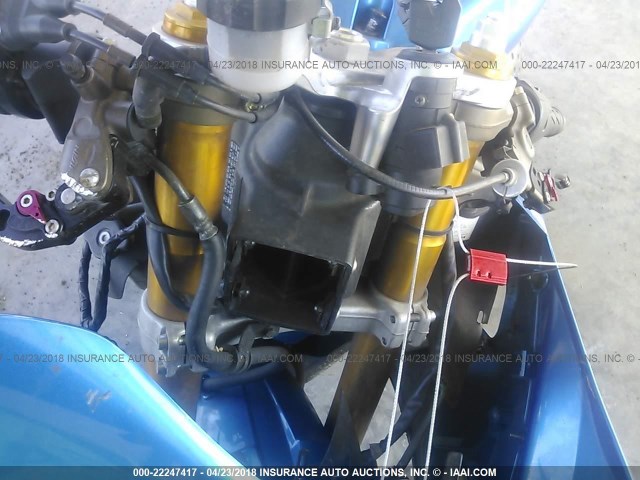 JKBZXJC195A020347 - 2005 KAWASAKI ZX636 C1 BLUE photo 5