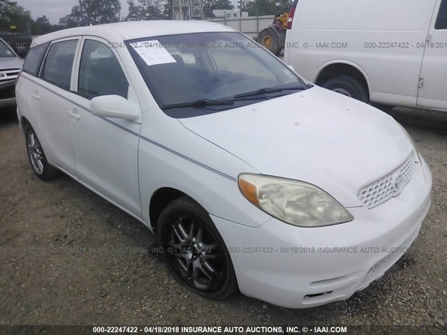 2T1KR32E54C174716 - 2004 TOYOTA COROLLA MATRIX XR WHITE photo 1