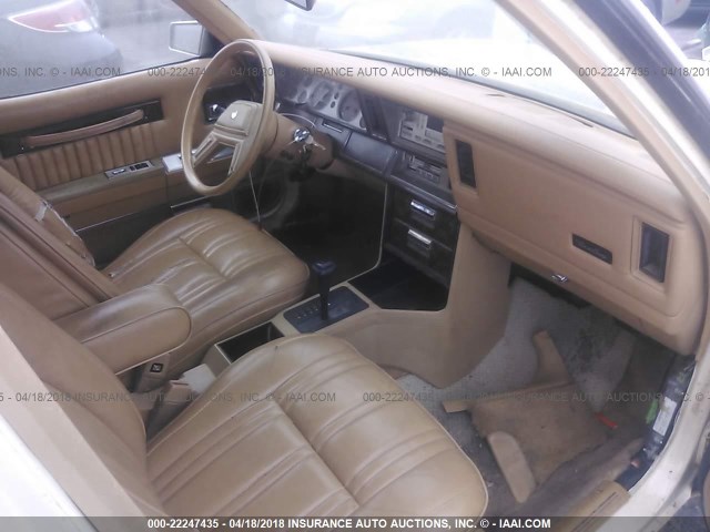 1C3BC59K3GF217958 - 1986 CHRYSLER LEBARON TOWN AND COUNTRY BEIGE photo 5