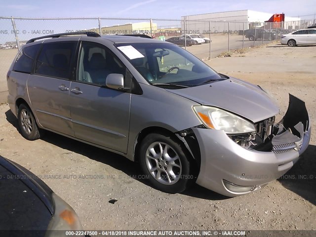 5TDZA22C55S272328 - 2005 TOYOTA SIENNA XLE/XLE LIMITED SILVER photo 1