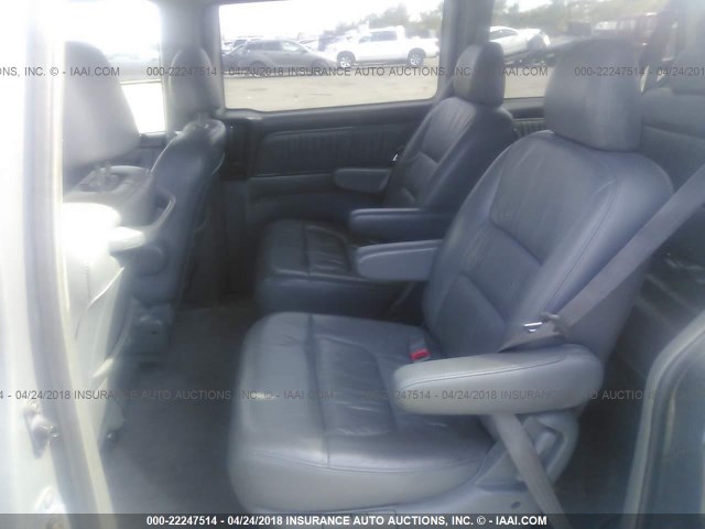 2HKRL18792H539731 - 2002 HONDA ODYSSEY EXL ნაცრისფერი ფოტო 8