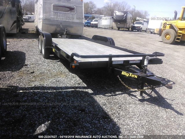 16VCX1826G2094912 - 2016 BIGTEX TRAILER  BLACK photo 1