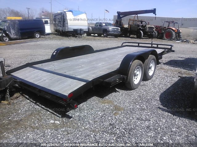 16VCX1826G2094912 - 2016 BIGTEX TRAILER  BLACK photo 4