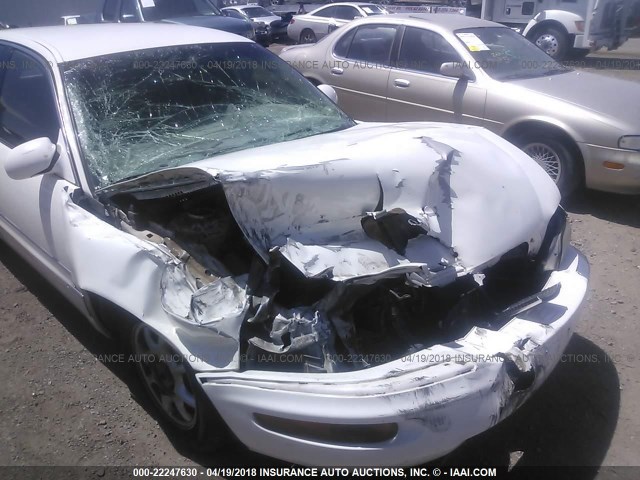 1G4CW54K714145577 - 2001 BUICK PARK AVENUE  WHITE photo 6