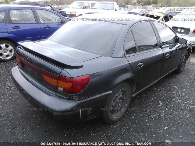 1G8ZK52712Z199710 - 2002 SATURN SL2 BLACK photo 4