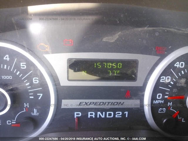 1FMPU16535LA60299 - 2005 FORD EXPEDITION XLT ნაცრისფერი ფოტო 7