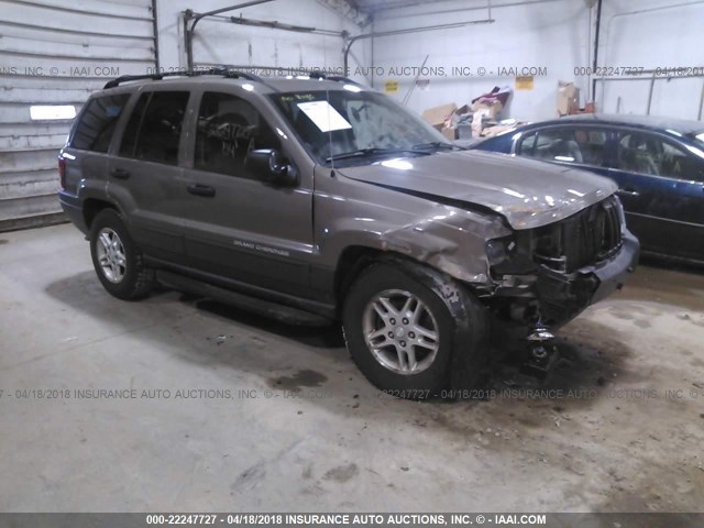 1J4GW48S34C410879 - 2004 JEEP GRAND CHEROKEE LAREDO/COLUMBIA/FREEDOM 金色 照片 1