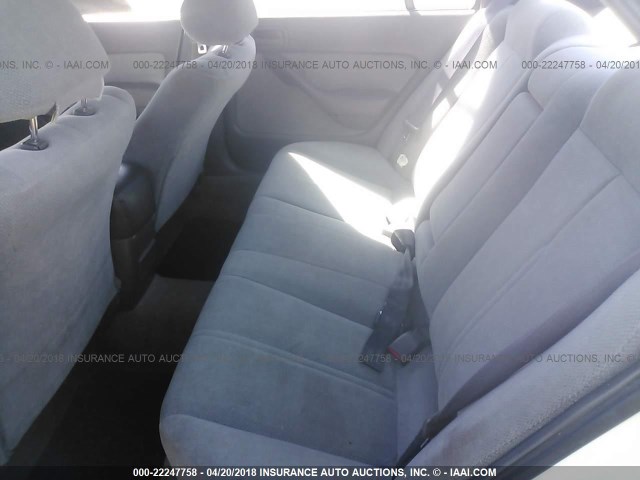 JT2BG12K4T0340564 - 1996 TOYOTA CAMRY DX/LE/XLE WHITE photo 8