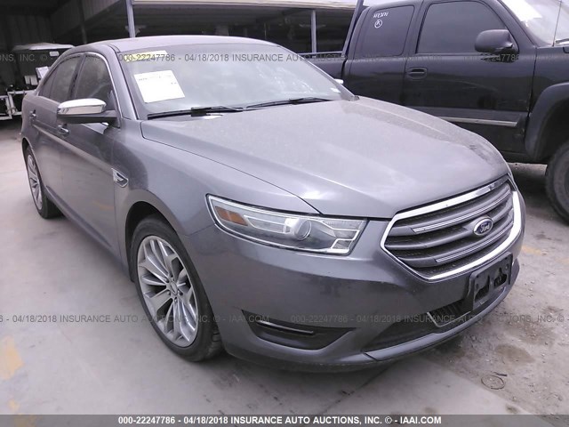 1FAHP2F91DG229449 - 2013 FORD TAURUS LIMITED GRAY photo 1