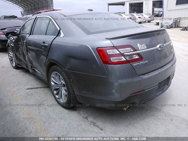 1FAHP2F91DG229449 - 2013 FORD TAURUS LIMITED GRAY photo 3