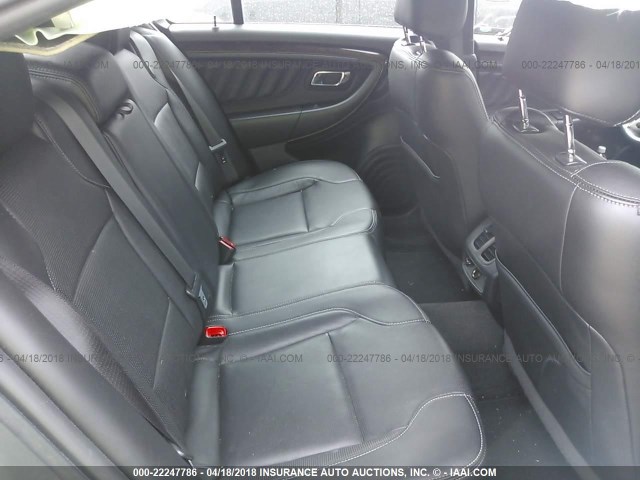 1FAHP2F91DG229449 - 2013 FORD TAURUS LIMITED GRAY photo 8