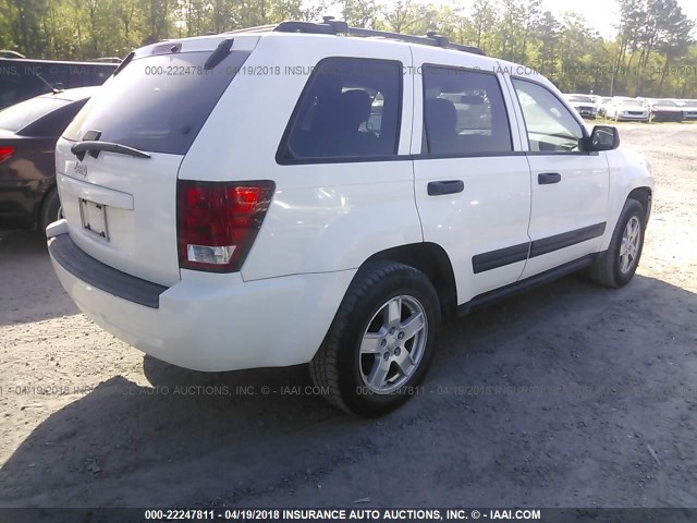 1J4GS48K66C213686 - 2006 JEEP GRAND CHEROKEE LAREDO/COLUMBIA/FREEDOM 白色 照片 4