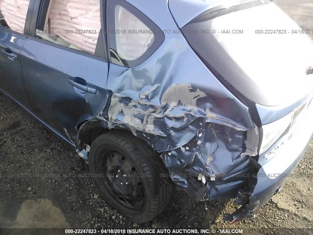 JF1GH6A61AH809920 - 2010 SUBARU IMPREZA 2.5I BLUE photo 6