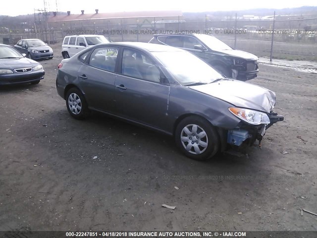 KMHDU46D69U675831 - 2009 HYUNDAI ELANTRA GLS/SE GRAY photo 1