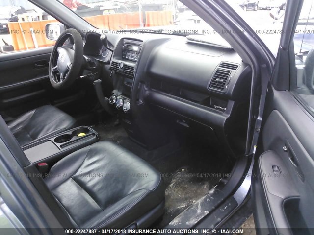 JHLRD78966C009187 - 2006 HONDA CR-V SE/EX GRAY photo 5