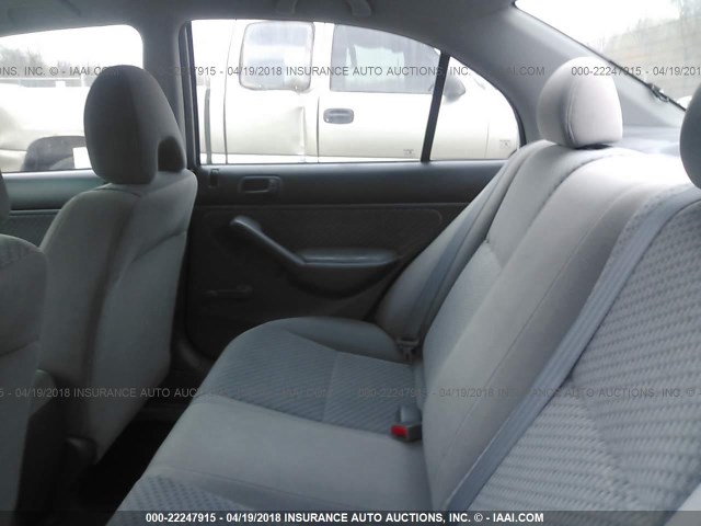 1HGES16315L029988 - 2005 HONDA CIVIC DX VP 银色 照片 8