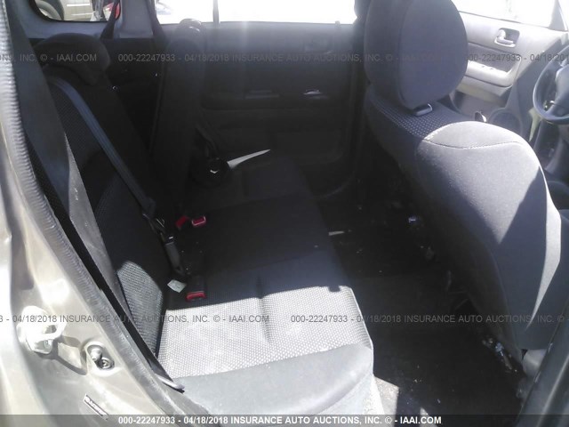 JTLKT334150218508 - 2005 TOYOTA SCION XB GRAY photo 8