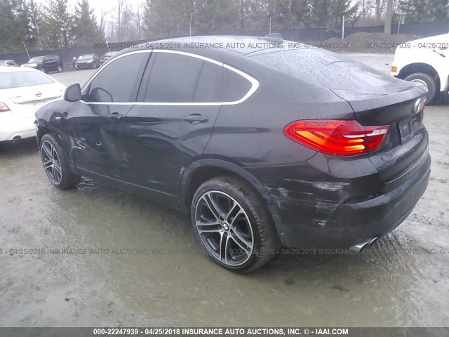 5UXXW3C54F0F88985 - 2015 BMW X4 XDRIVE28I BLACK photo 3