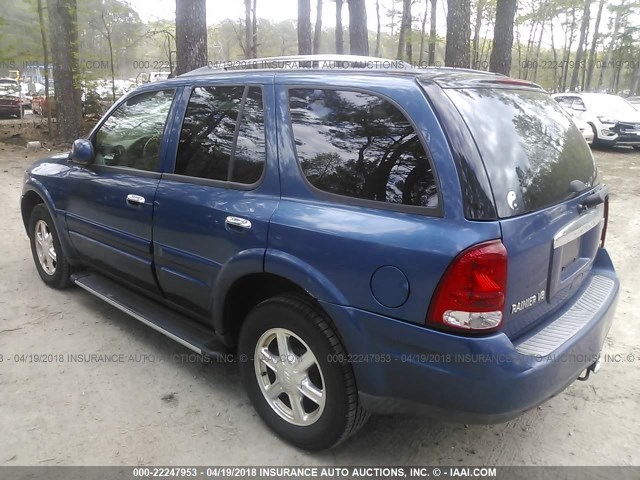 5GAES13M362160036 - 2006 BUICK RAINIER CXL BLUE photo 3