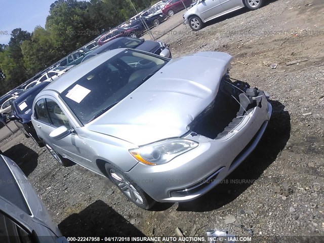 1C3CCBAG6CN235851 - 2012 CHRYSLER 200 LX SILVER photo 1