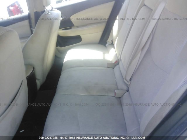 1C3CCBAG6CN235851 - 2012 CHRYSLER 200 LX SILVER photo 8