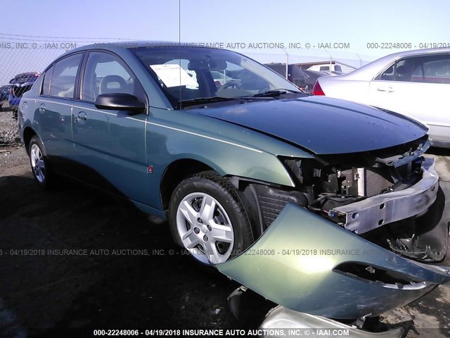 1G8AJ55F66Z129564 - 2006 SATURN ION LEVEL 2 GREEN photo 1