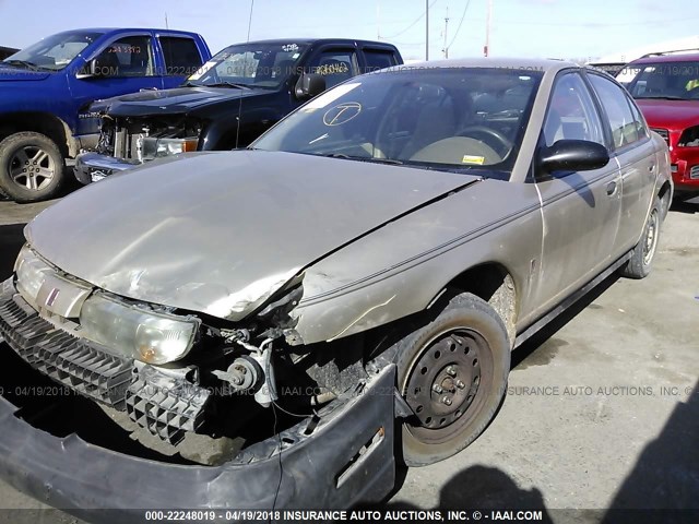 1G8ZH5289XZ221905 - 1999 SATURN SL1 GOLD photo 2