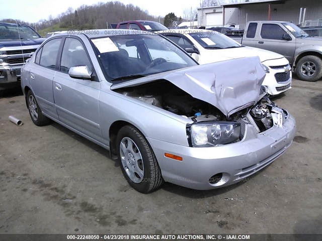 KMHDN45D01U107867 - 2001 HYUNDAI ELANTRA GLS/GT SILVER photo 1