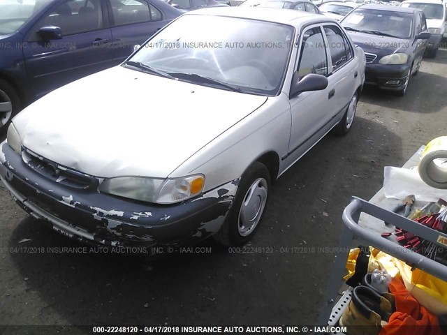 1NXBR12E5YZ377114 - 2000 TOYOTA COROLLA VE/CE/LE 银色 照片 2