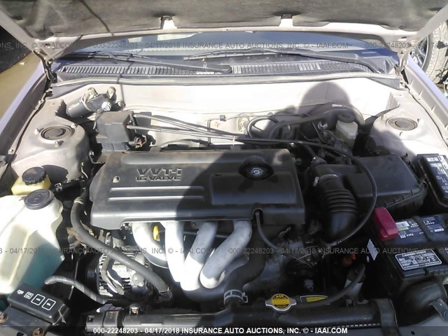 2T1BR12EXYC278225 - 2000 TOYOTA COROLLA VE/CE/LE 金色 照片 10