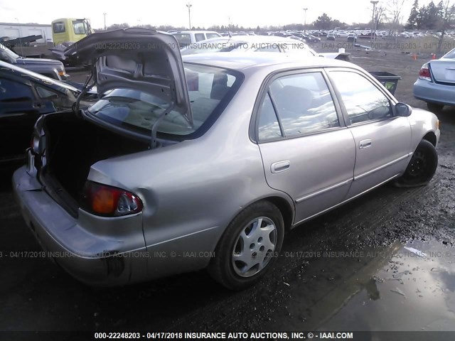 2T1BR12EXYC278225 - 2000 TOYOTA COROLLA VE/CE/LE 金色 照片 4