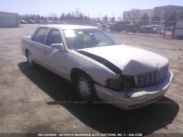 1G6KD54Y0VU270164 - 1997 CADILLAC DEVILLE CREAM photo 1