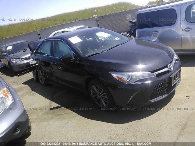 4T1BF1FK1HU312026 - 2017 TOYOTA CAMRY LE/XLE/SE/XSE 黑色 照片 1