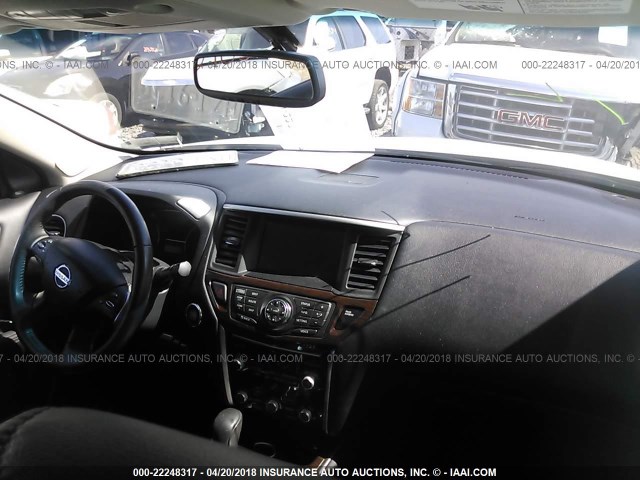 5N1AR2MM1FC670002 - 2015 NISSAN PATHFINDER S/SV/SL/PLATINUM 白色 照片 5