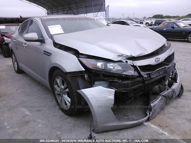 KNAGN4A77B5076305 - 2011 KIA OPTIMA EX/SX BEIGE photo 1