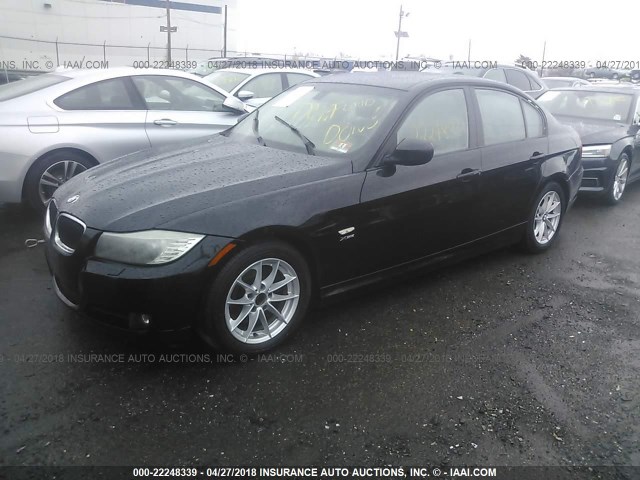 WBAPK5C56AA648965 - 2010 BMW 328 XI SULEV BLACK photo 2