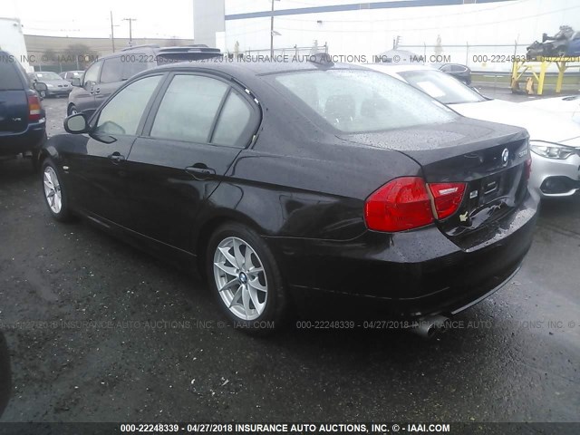 WBAPK5C56AA648965 - 2010 BMW 328 XI SULEV BLACK photo 3