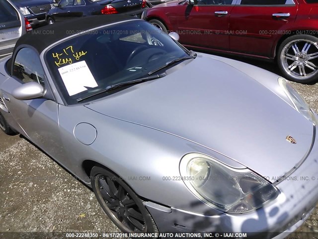 WP0CA29853U621326 - 2003 PORSCHE BOXSTER SILVER photo 1