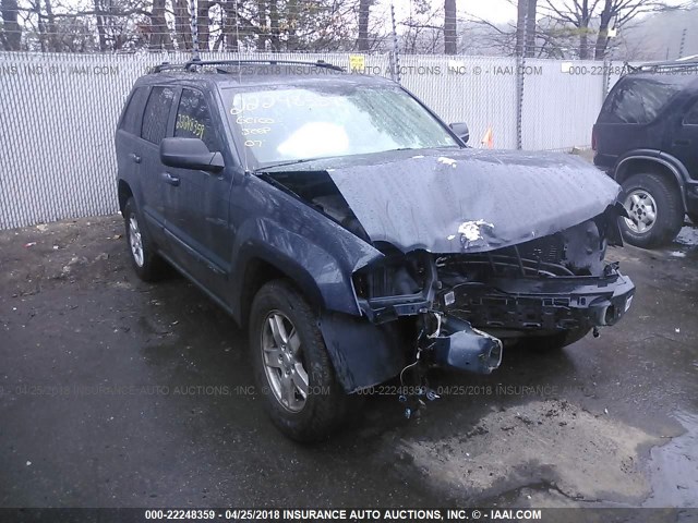 1J8GR48K47C627318 - 2007 JEEP GRAND CHEROKEE LAREDO/COLUMBIA/FREEDOM 蓝色 照片 1